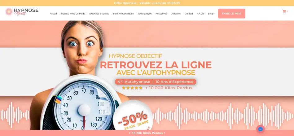 hypnose objectif perte de poids avis
