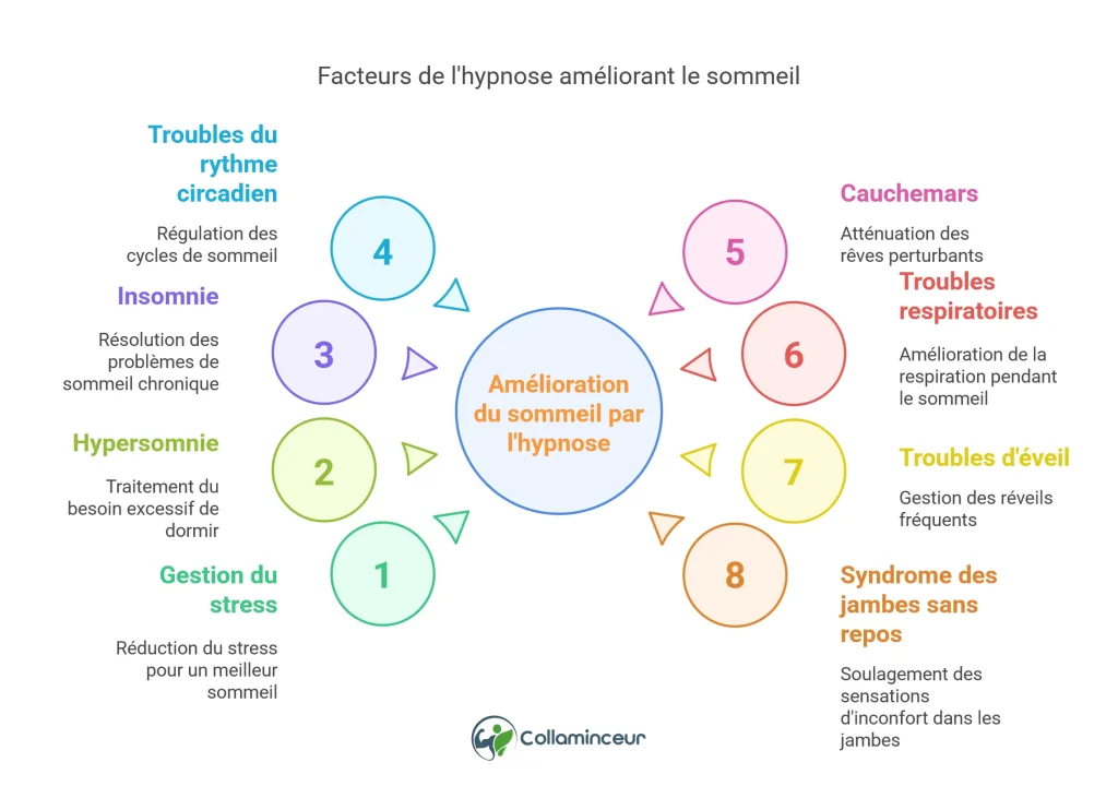 les b&eacute;n&eacute;fices de l'hypnose pour le sommeil