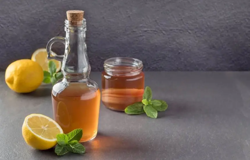 Vinaigre de cidre, citron et miel
