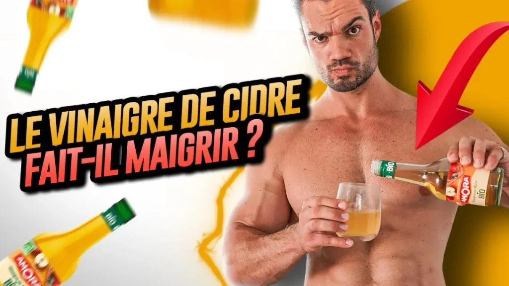 perdre kilos avec le vinaigre de cidre