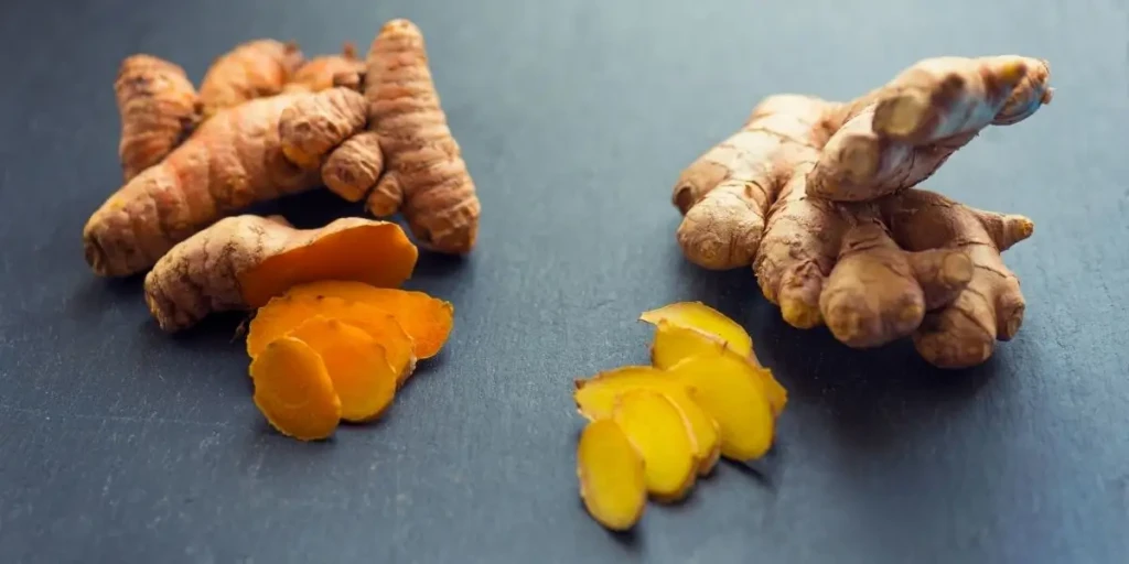 curcuma association avec le gingembre