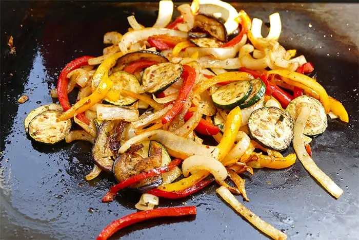 remplacer le pain par des Légumes grillés pour perdre du poids