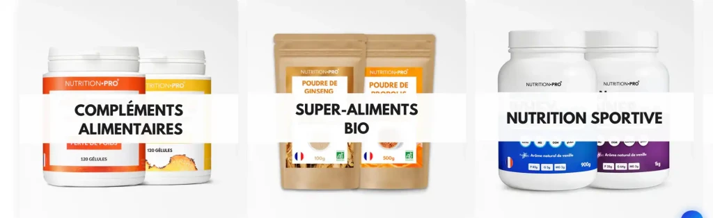 produits Nutrition Pro