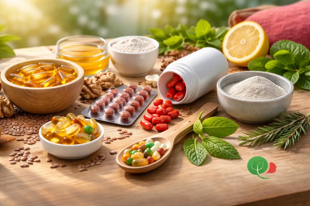 compl&eacute;ments alimentaires sont utiles pour r&eacute;g&eacute;n&eacute;rer les nerfs
