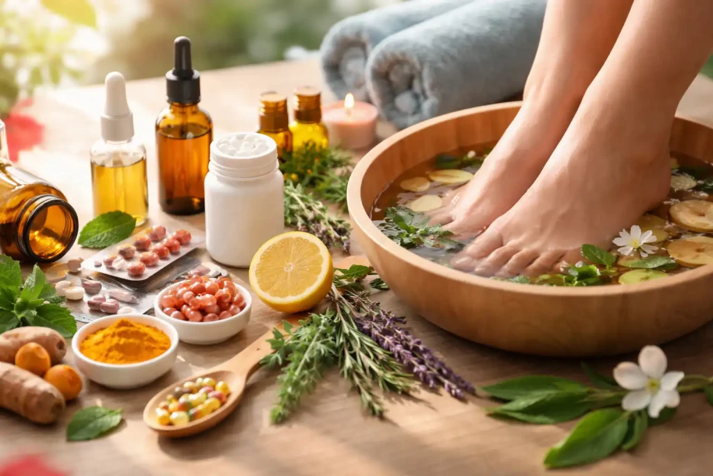 Soulager naturellement la neuropathie des pieds