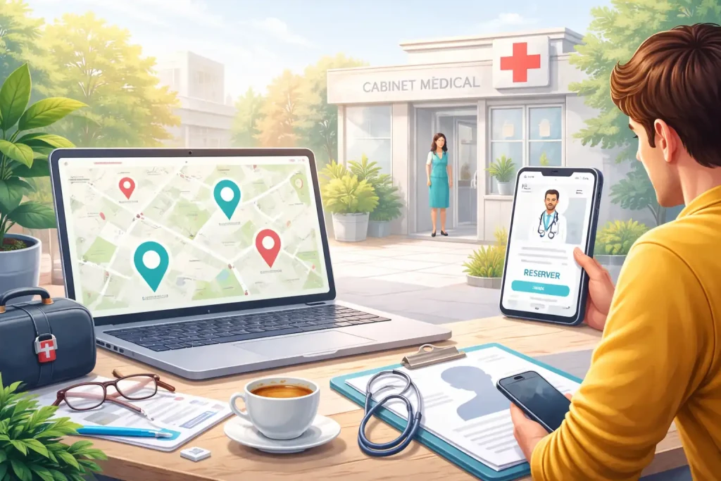 trouver un nouveau m&eacute;decin traitant pr&egrave;s de chez moi