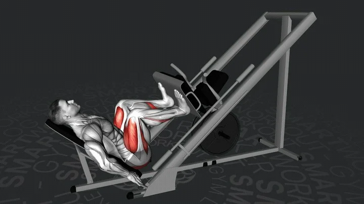 leg press muscles sollicit&eacute;s