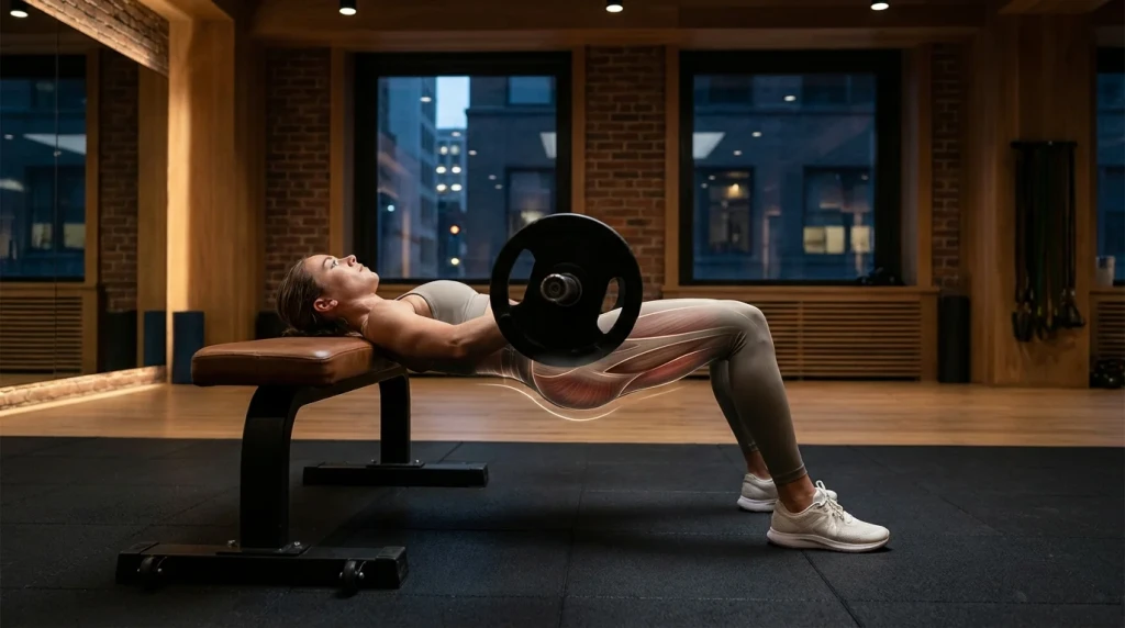 Quels muscles sont sollicités lors du hip thrust ?